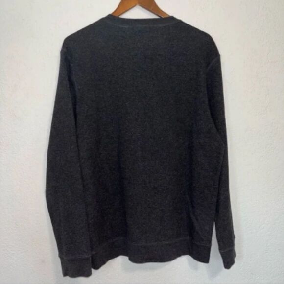 Men's Crewneck Dark Grey Sweatshirt - Picture 5 of 5